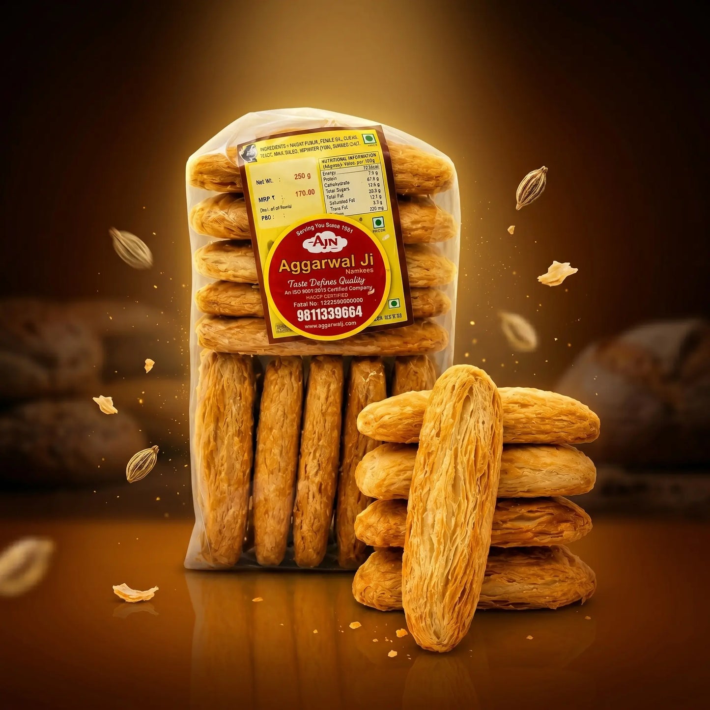 AJWAIN FAIN PUFF