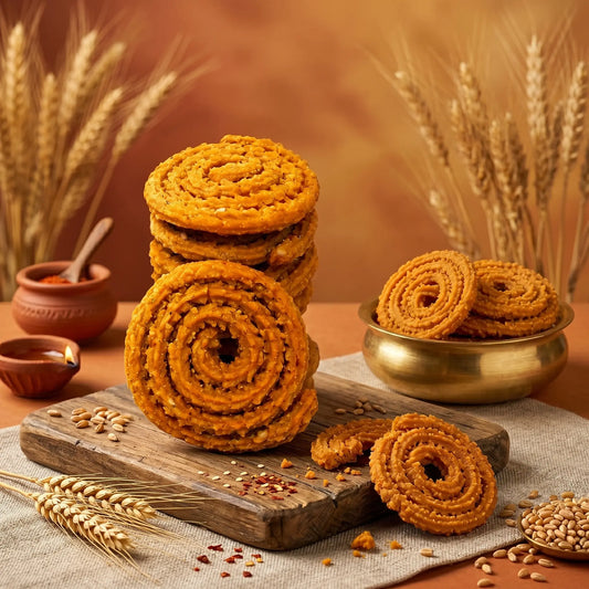 ATTA CHAKLI (WHEAT CHAKLI)