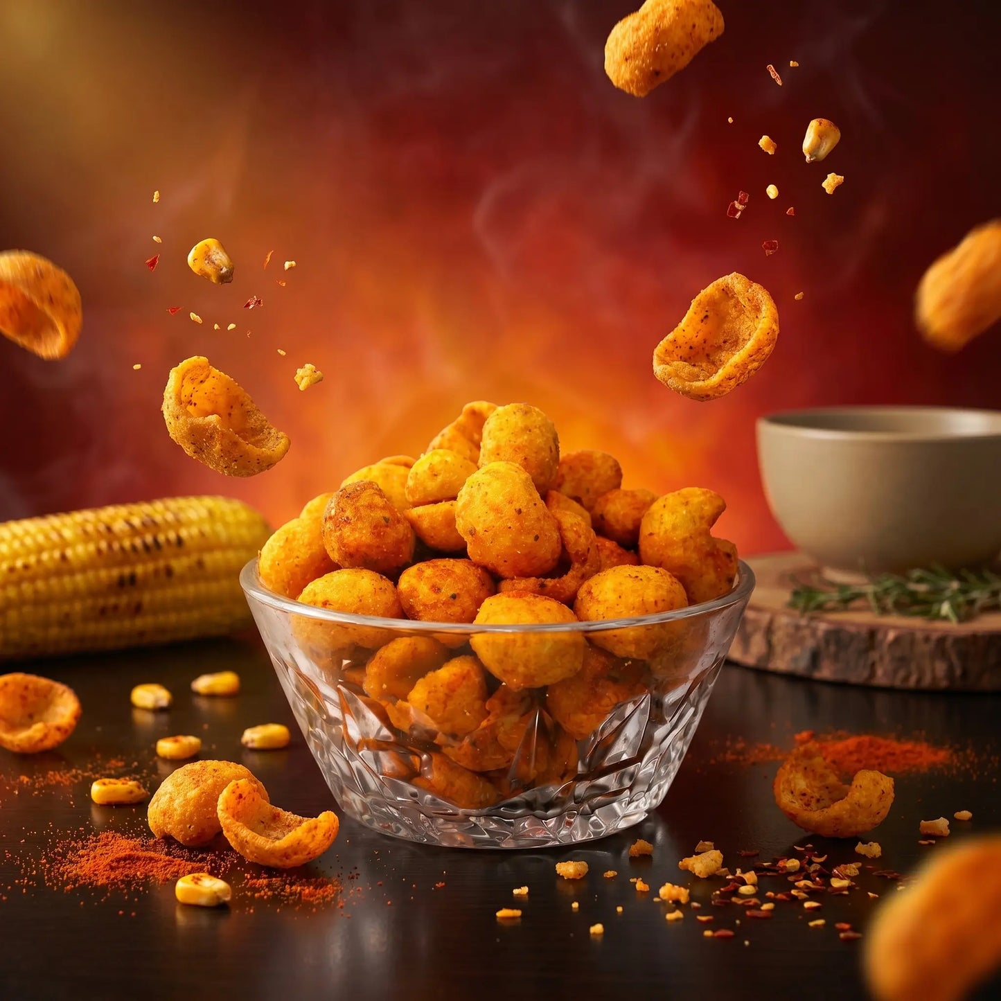 BAKED MASALA CORN SHELL