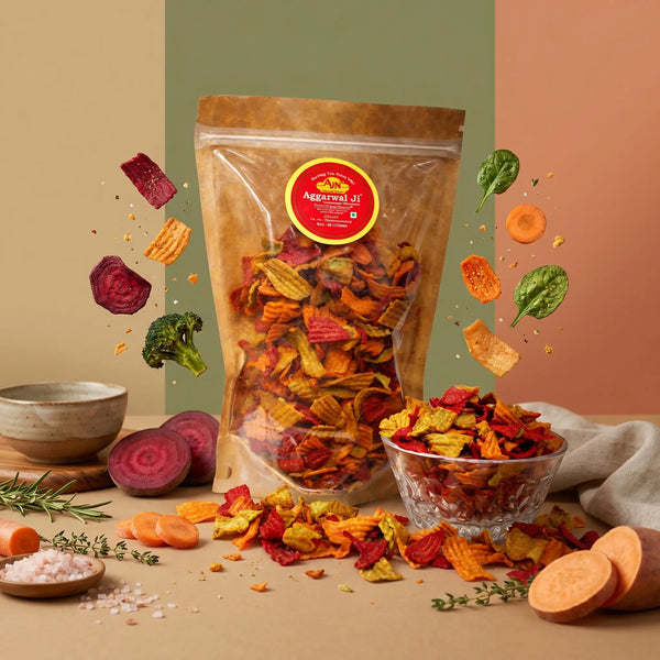 BAKED MIX VEGETABLE CHIPS