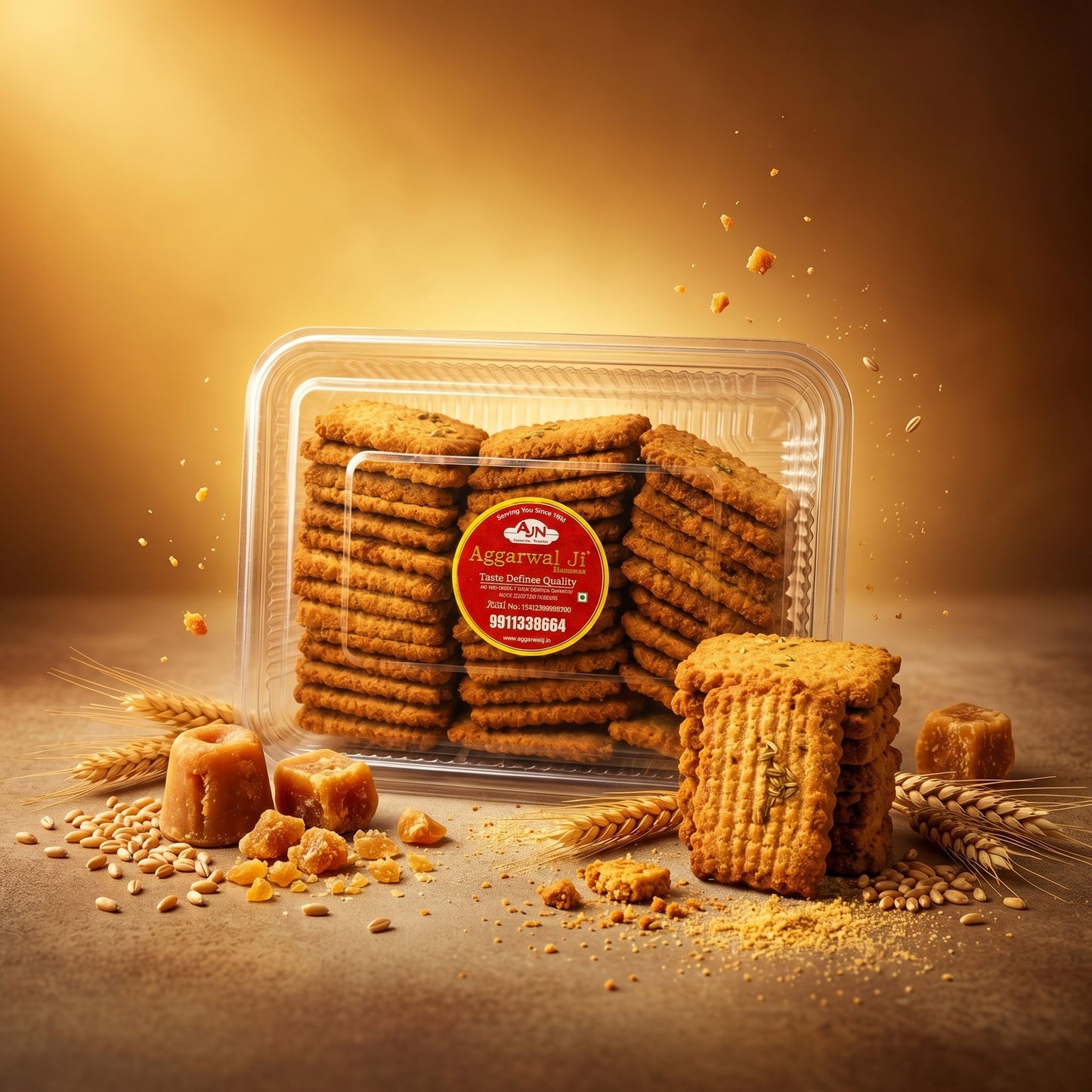 GUD ATTA COOKIES
