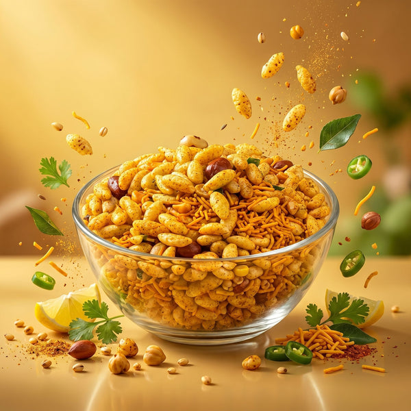 BAKED JOWAR BHEL