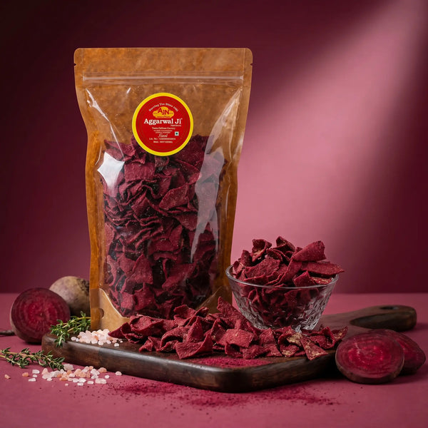 BAKED BEETROOT CHIPS