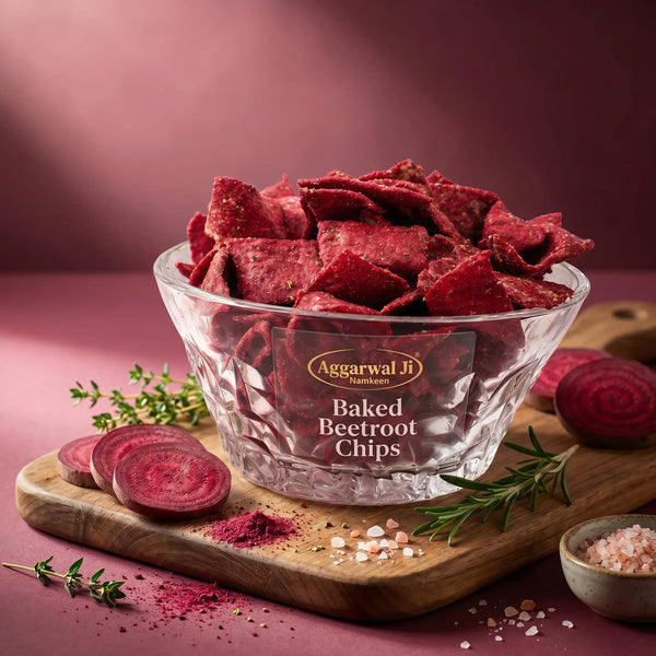 BAKED BEETROOT CHIPS