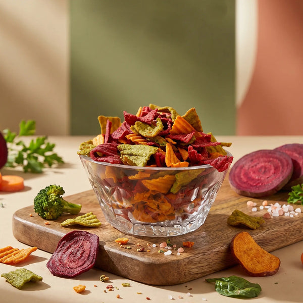 BAKED MIX VEGETABLE CHIPS