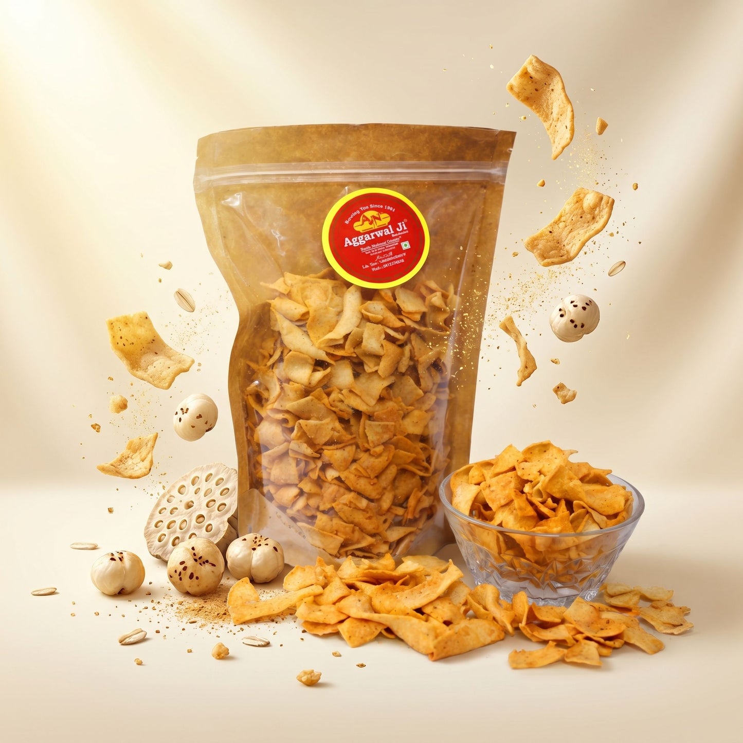 BAKED MAKHANA CRISPS