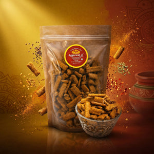 BAKED RAGI ACHAARI BITES