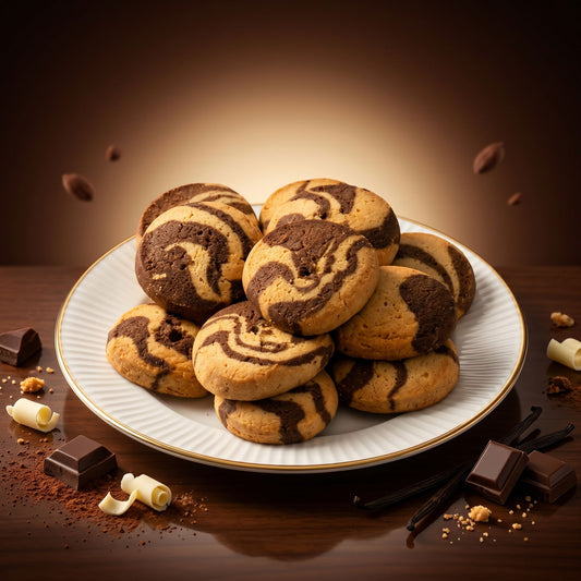 CHOCOLATE MARBLE COOKIES