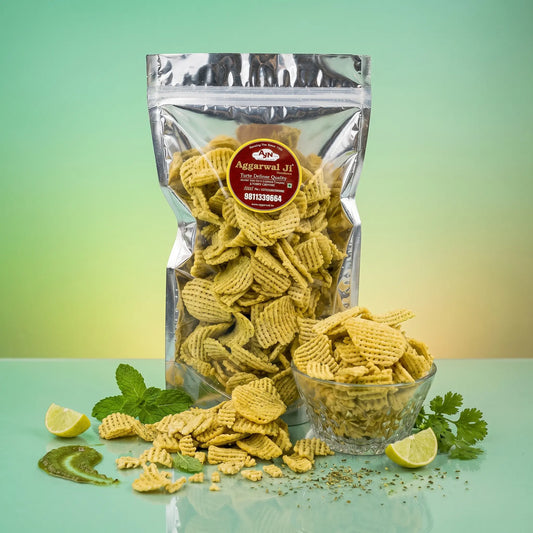 CORN RUFFLES GREEN CHUTNEY