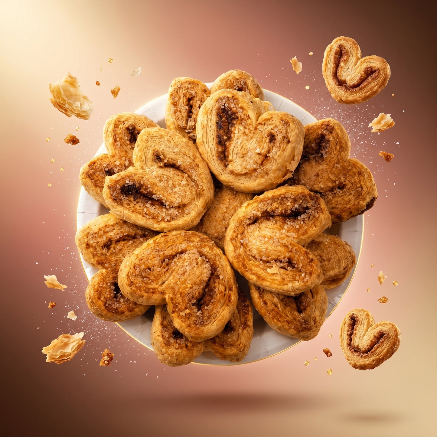 FRENCH HEART ( SWEET HEART PUFF )
