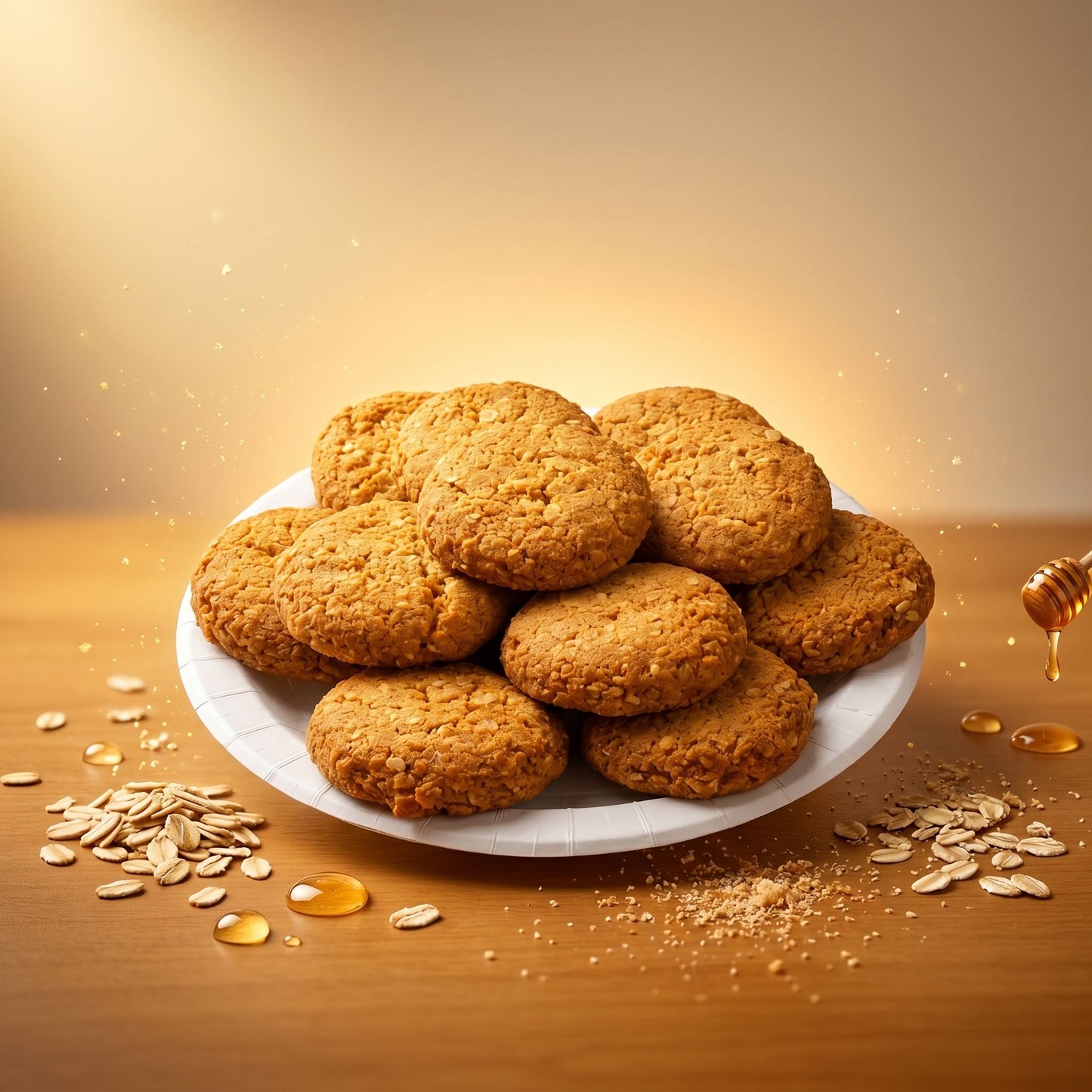 HONEY OATS COOKIES