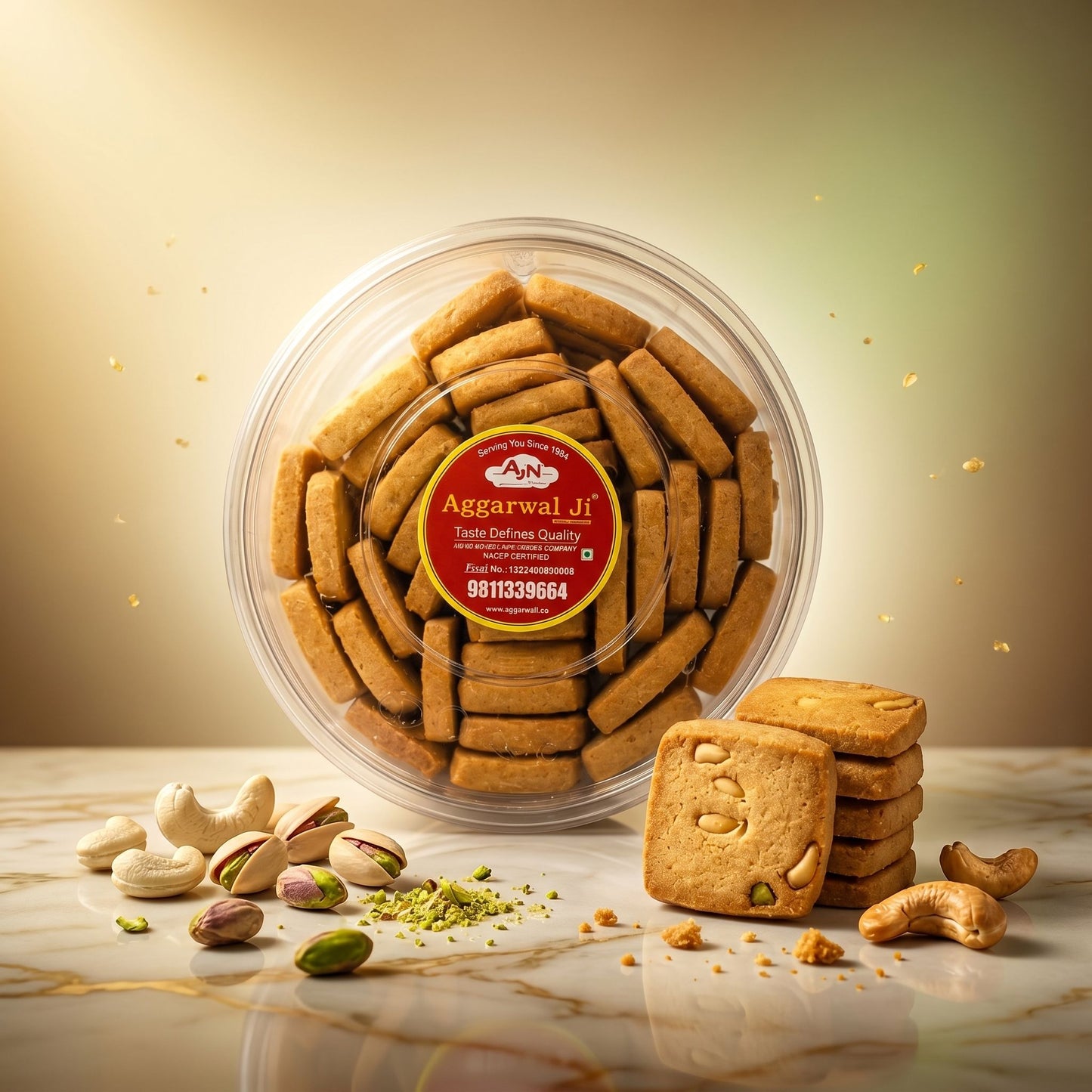 KAJU PISTA COOKIES