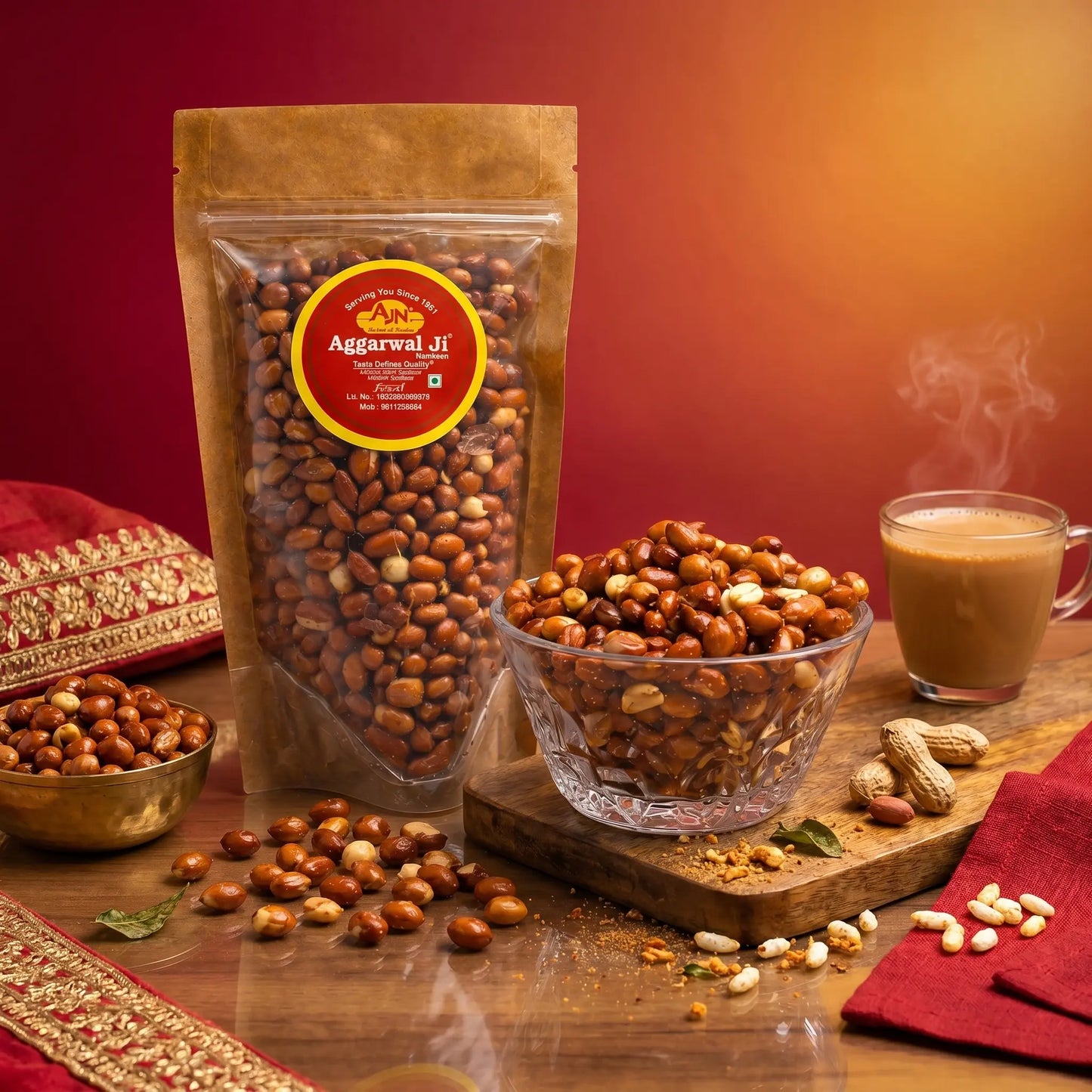 LAL DANA ( FRIED PEANUT )
