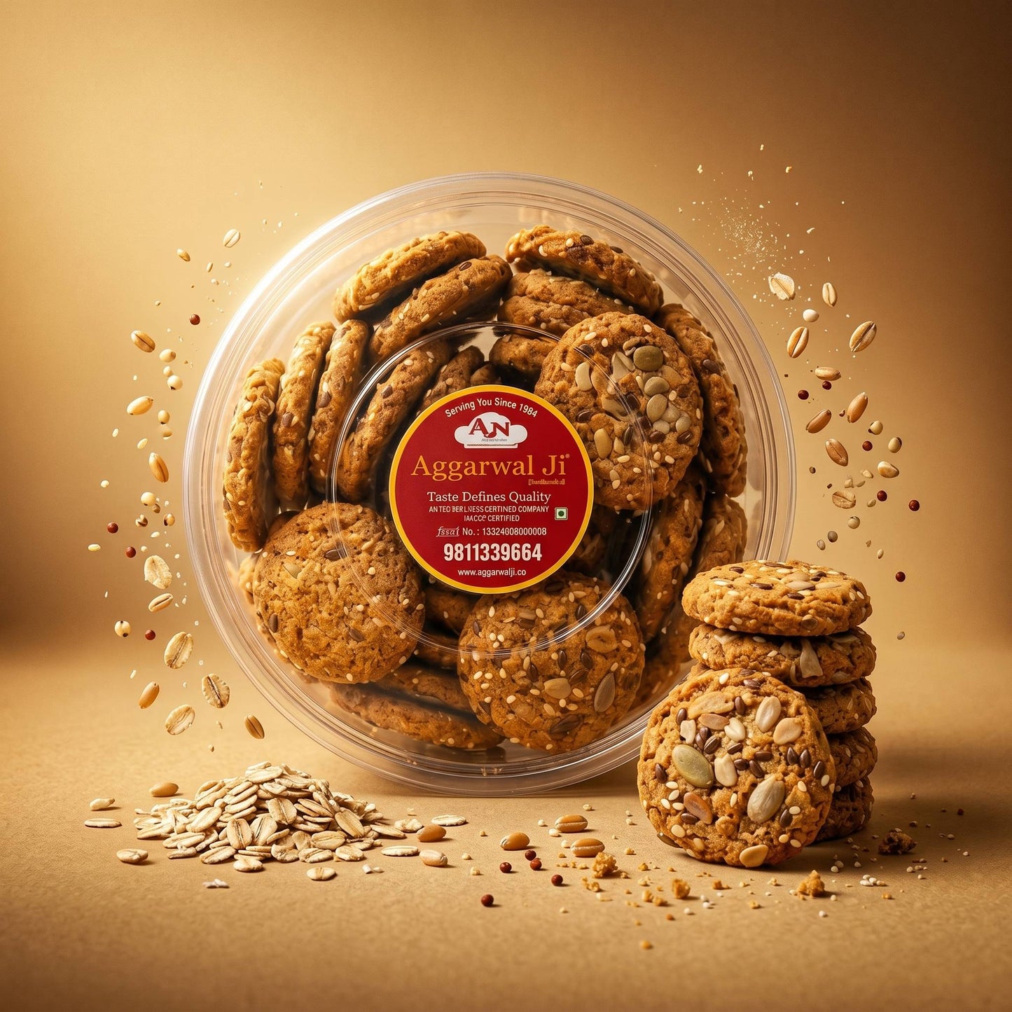 MULTIGRAIN COOKIES