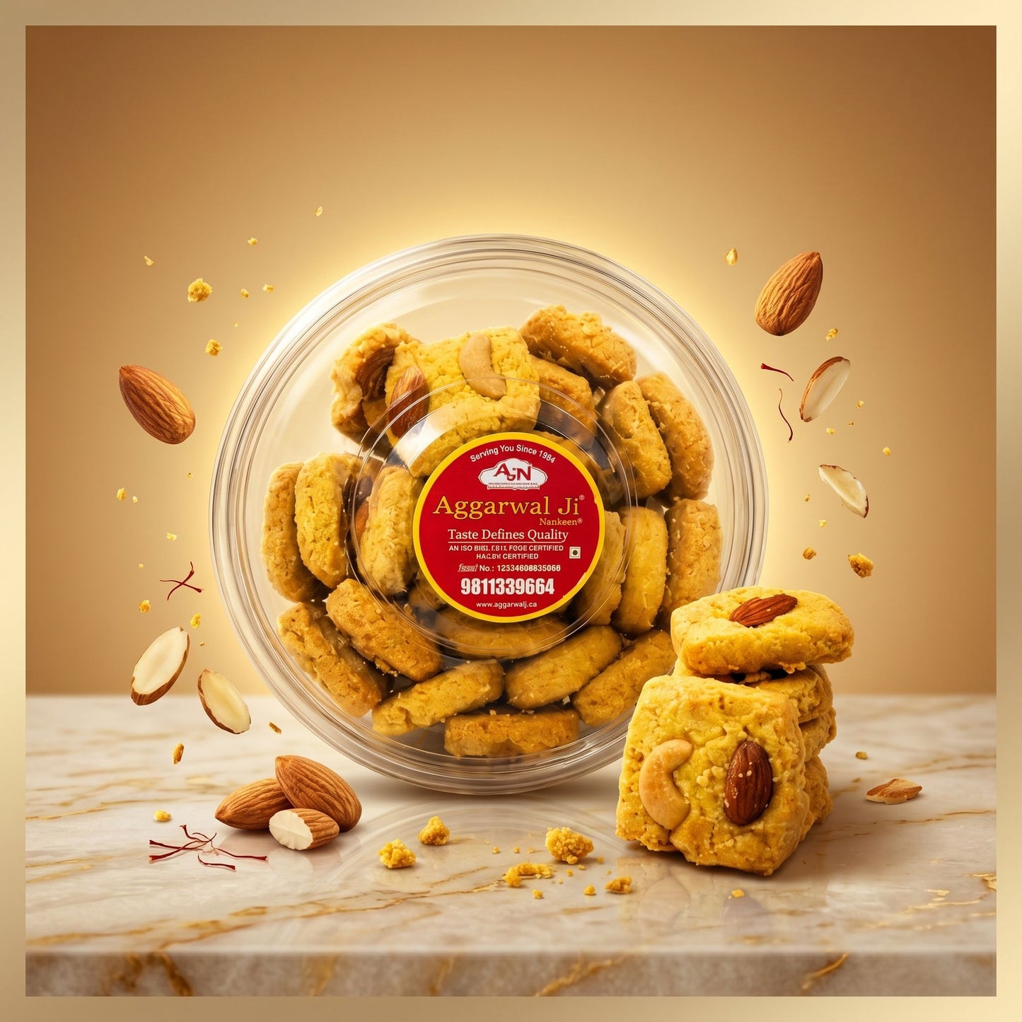 PURE DESI GHEE BADAM KHATAI