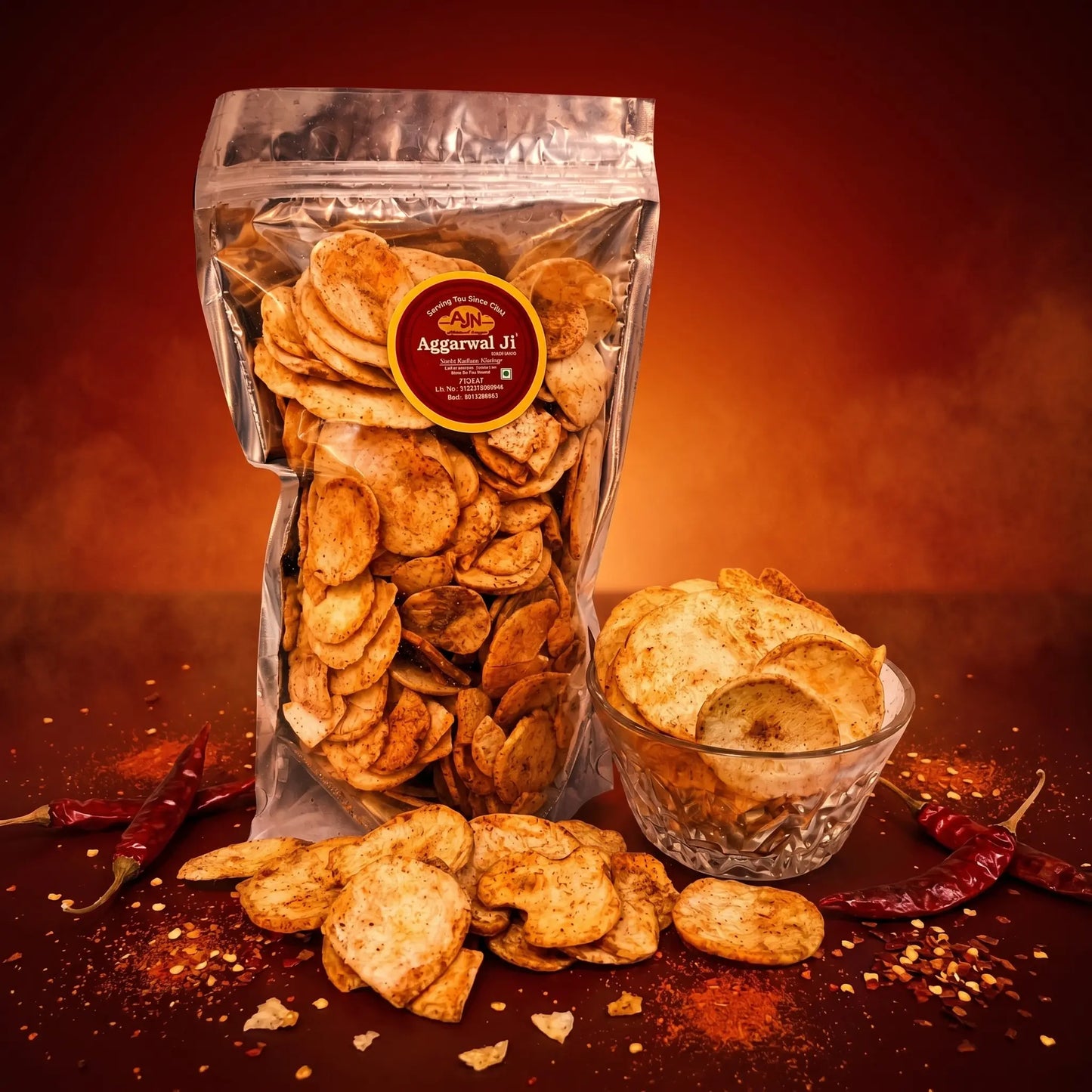 RED CHILLI CHIPS