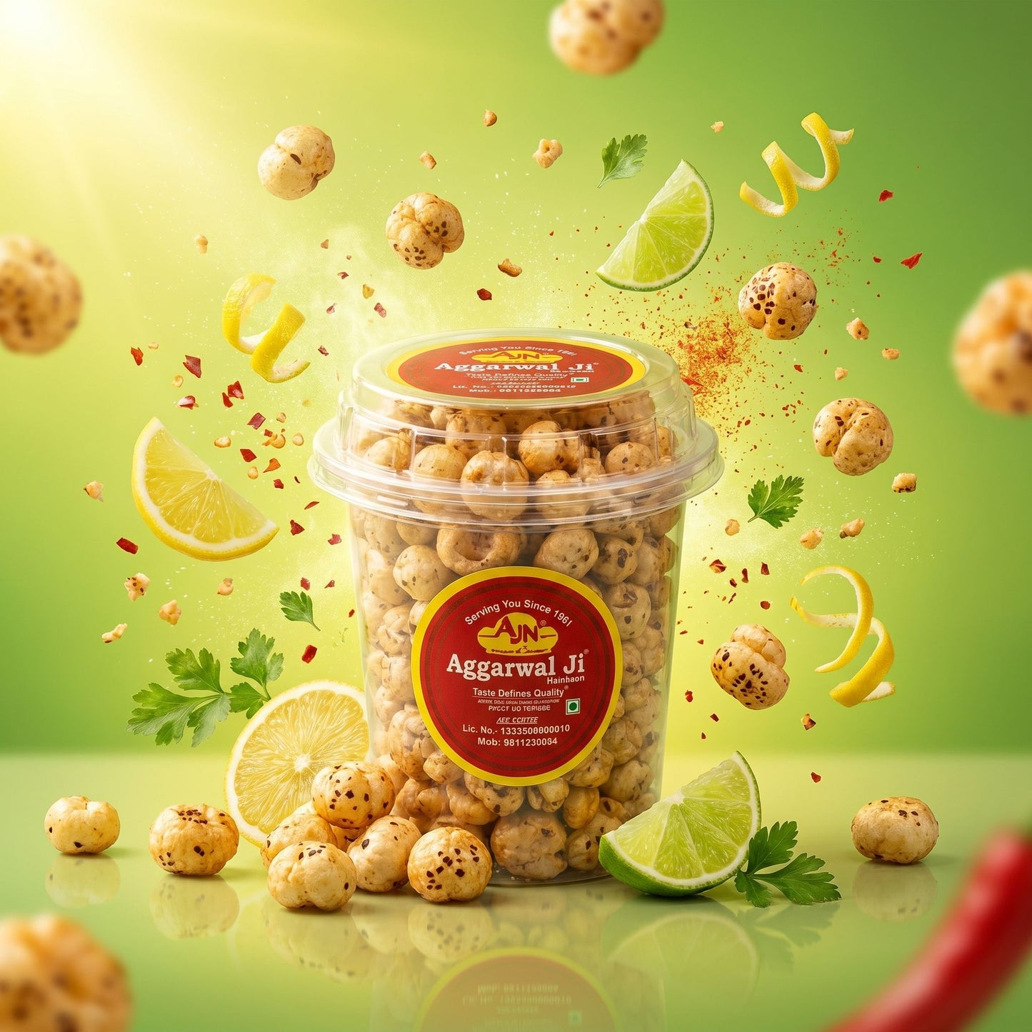 ROASTED MAKHANA CHILLI LEMON