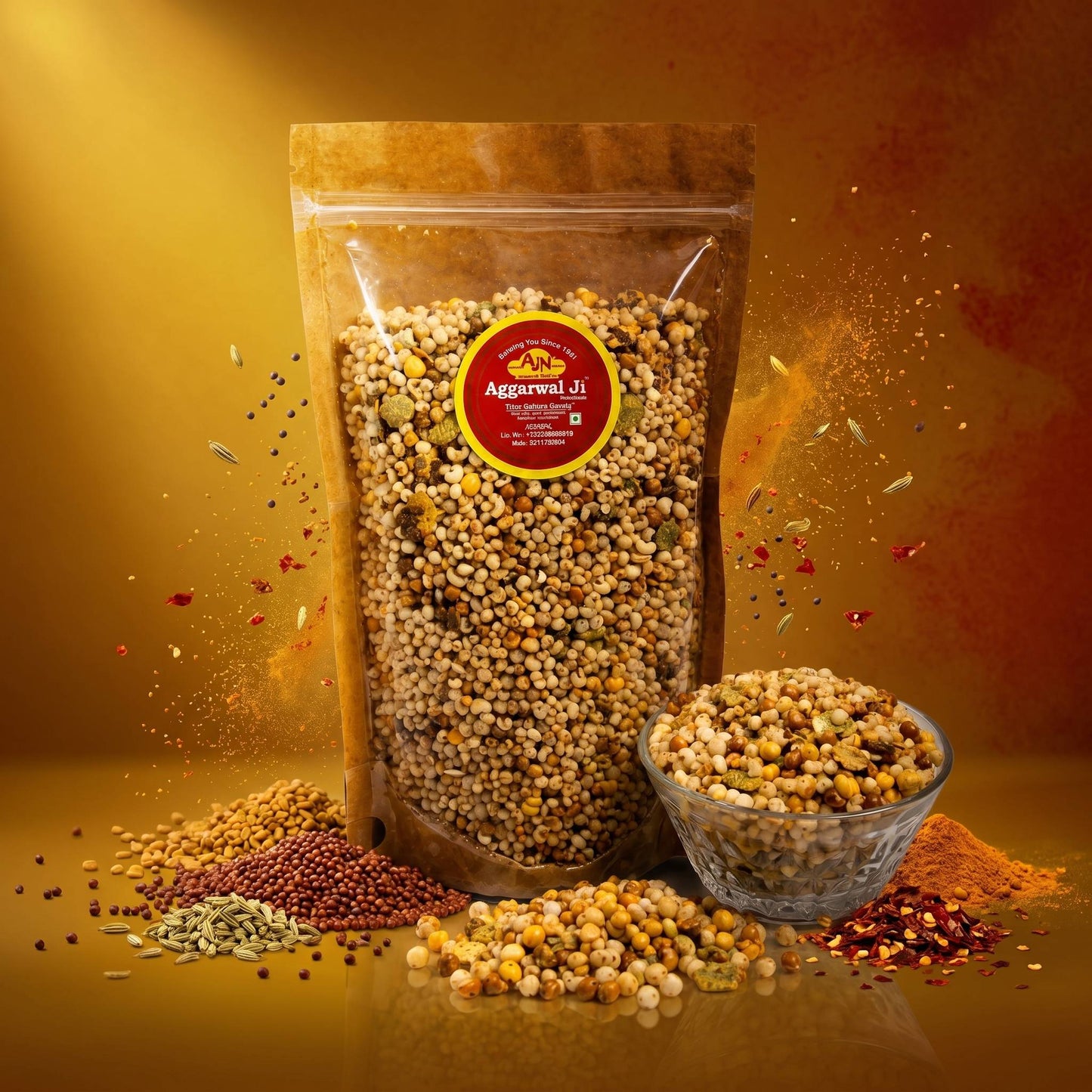 ROASTED SUGARFREE MIXTURE