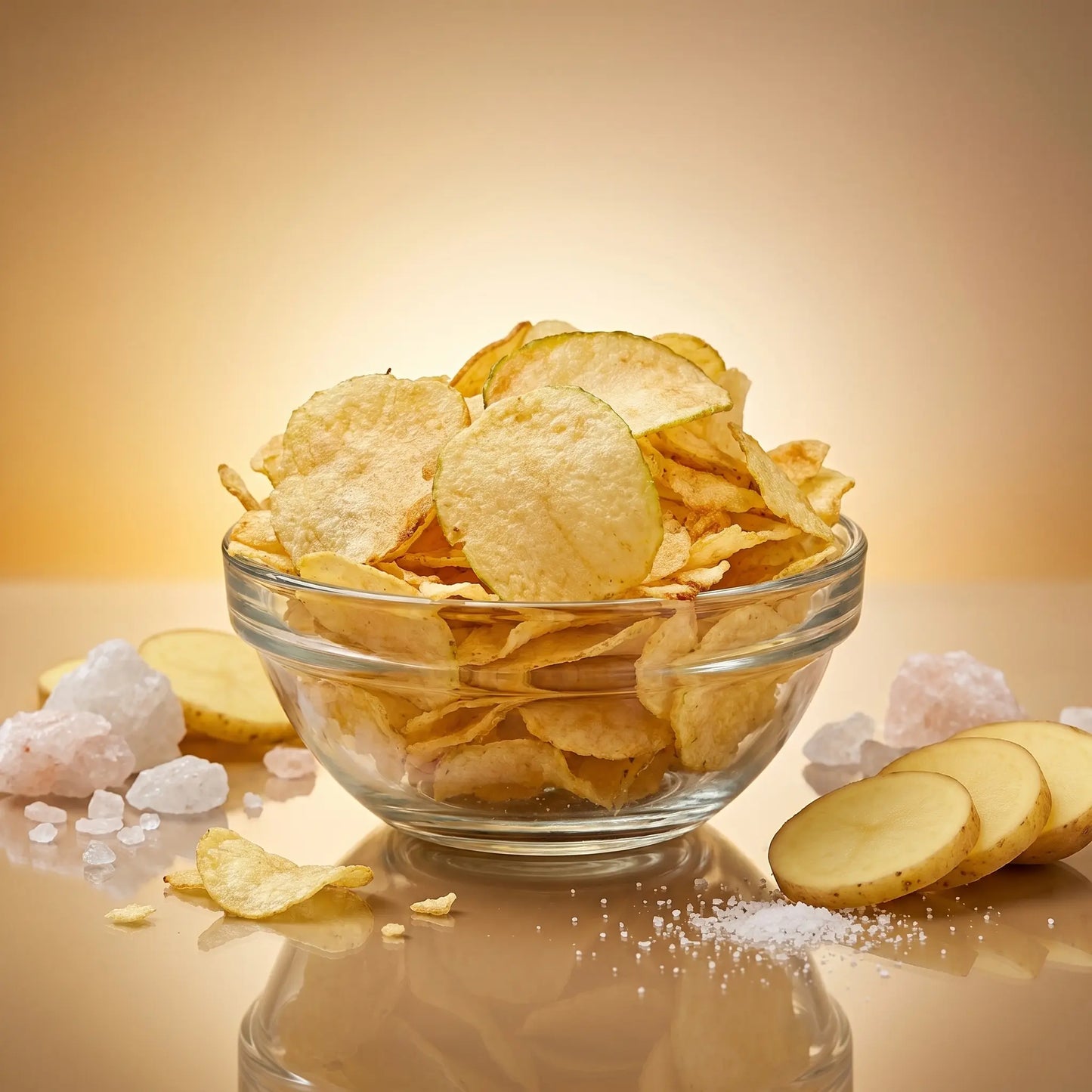 SALTED POTATO WAFERS (VRAT CHIPS)