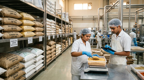Sourcing raw ingredients