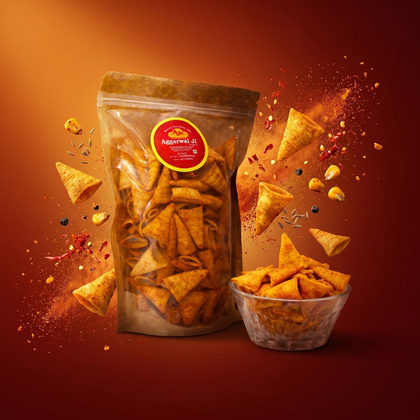 BAKED MASALA CORN CAP