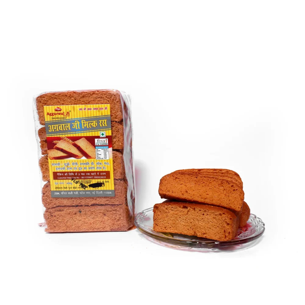 SUJI MILK RUSK LONG 500G